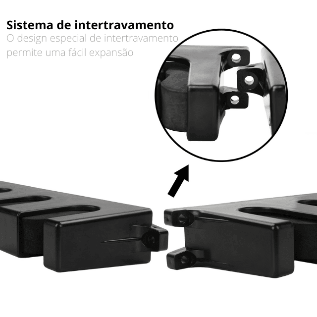 Suporte para Vara de Pesca Fixa Parede [Pesca - Acessórios - Suporte[ 02 - Suporte para Vara de Pesca Fixa Parede Pescamping