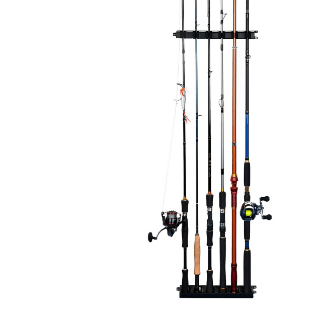 Suporte para Vara de Pesca Fixa Parede [Pesca - Acessórios - Suporte[ 02 - Suporte para Vara de Pesca Fixa Parede Pescamping