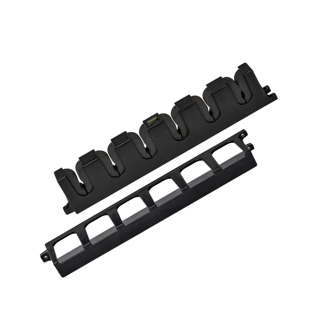 Suporte para Vara de Pesca Fixa Parede [Pesca - Acessórios - Suporte[ 02 - Suporte para Vara de Pesca Fixa Parede Pescamping Preto