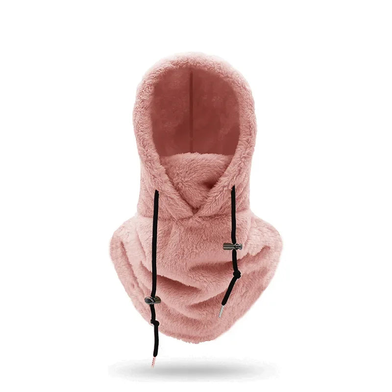 Balaclava fleece polar com capuz Sherp para inverno