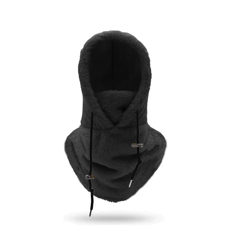 Balaclava fleece polar com capuz Sherp para inverno