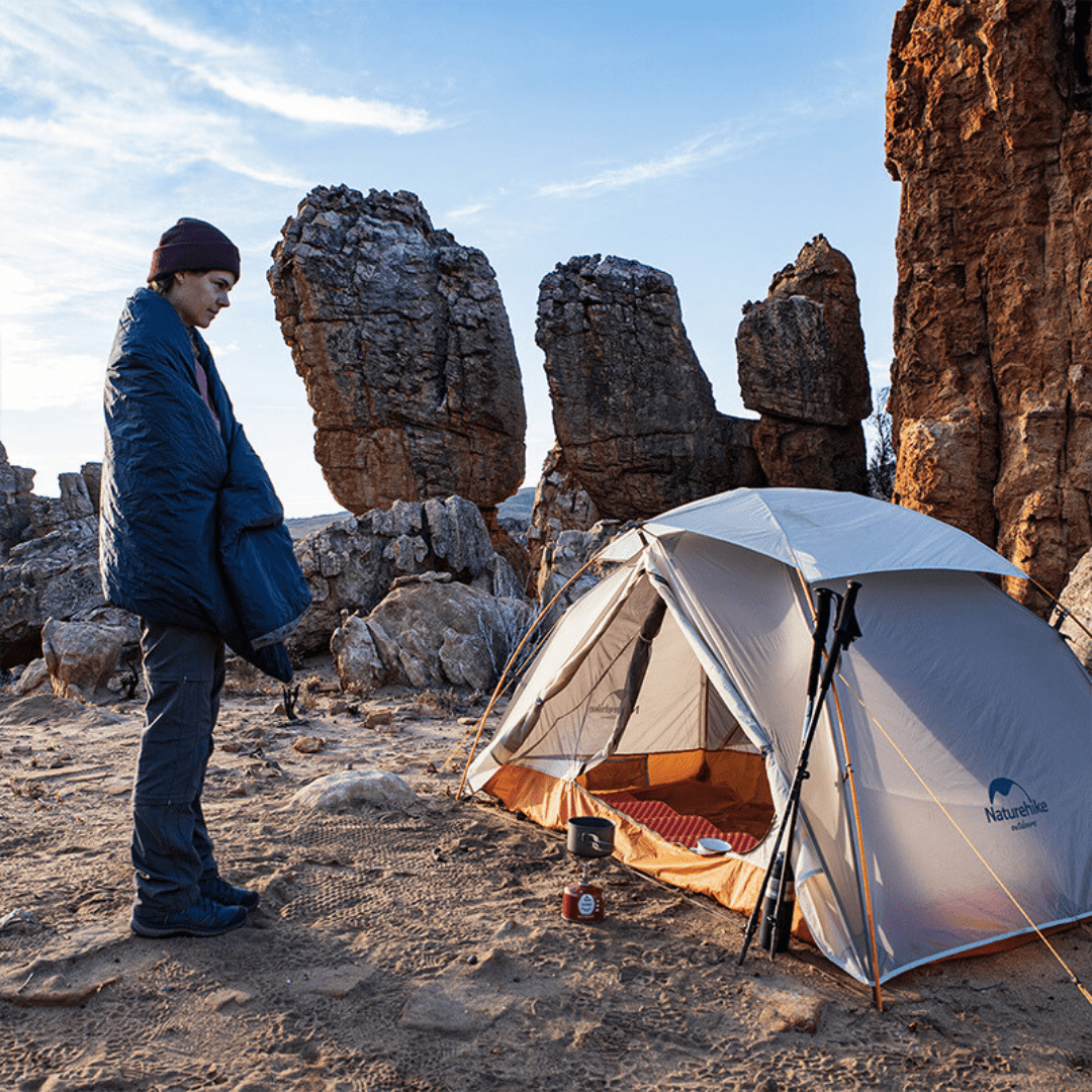 Barraca 20D Nylon 2 Pessoas Ultraleve À Prova D'Água - Naturehike [Camping - Barracas - Barraca] 03 - Barraca 20D Nylon 2 Pessoas Ultraleve À Prova D'Água - Naturehike Pescamping 