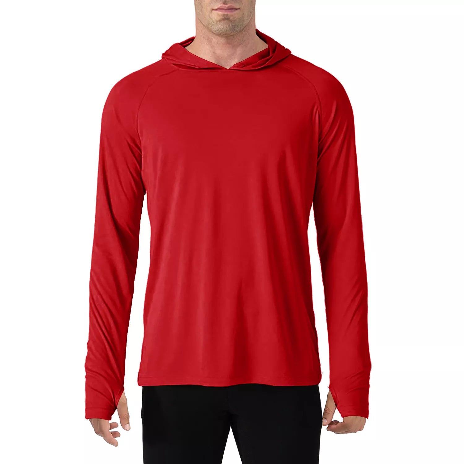 Blusa Respirável Proteção UV 50+ - UV Hoddie [Vestuário - Camisas - Camisa] 01 - Blusa Respirável - UV Hoddie Pescamping Vermelho P 