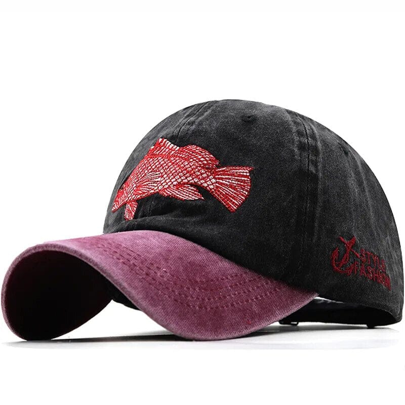 Boné de Pesca - Snapback [Vestuário - Acessórios - Bonés] 03 - Boné de Pesca - Snapback Pescamping Peixe 07 55-60CM Ajustável 