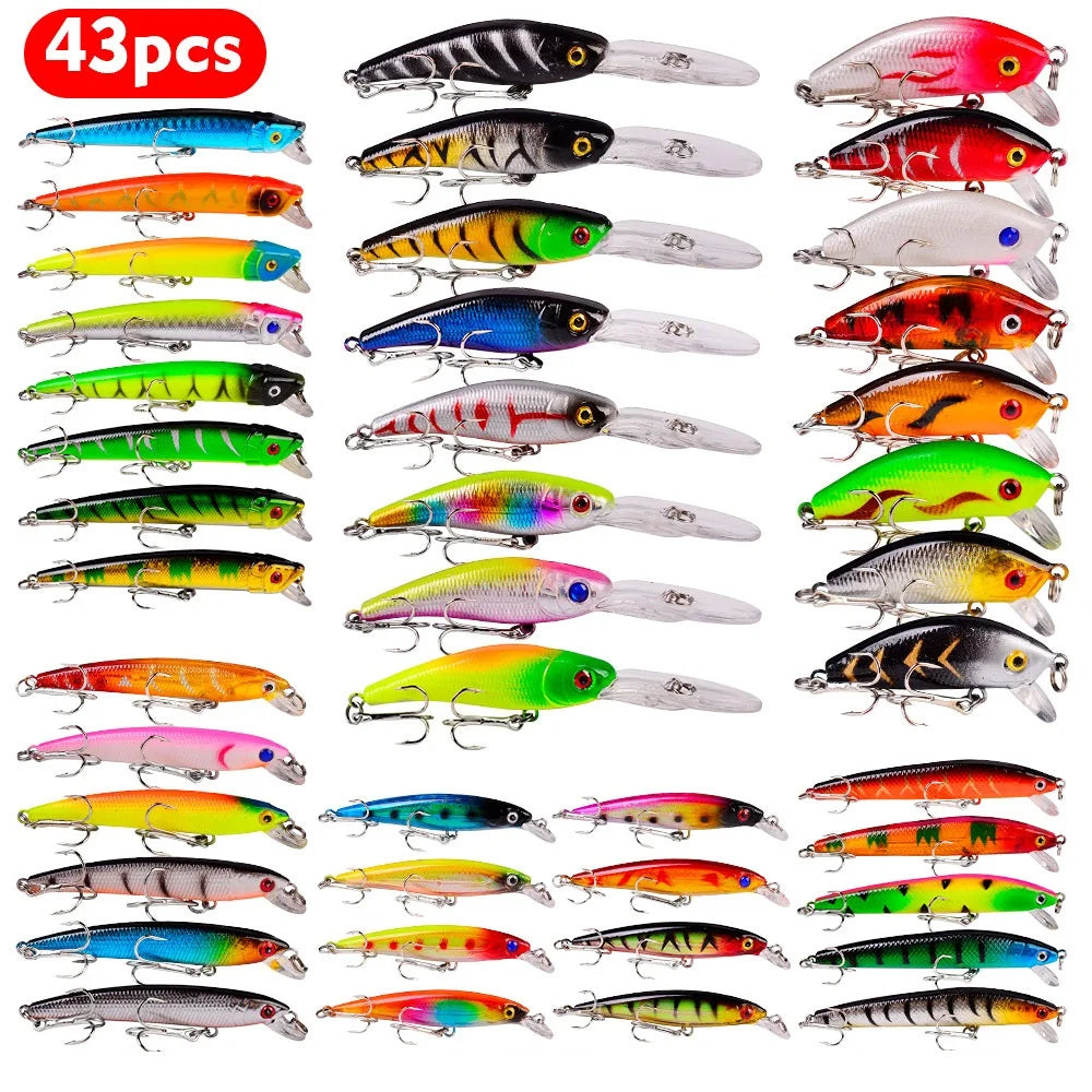 Iscas Artificiais - Minnow [Pesca - Iscas - Iscas Artificiais] 01 - Iscas Artificiais - Minnow Pescamping 