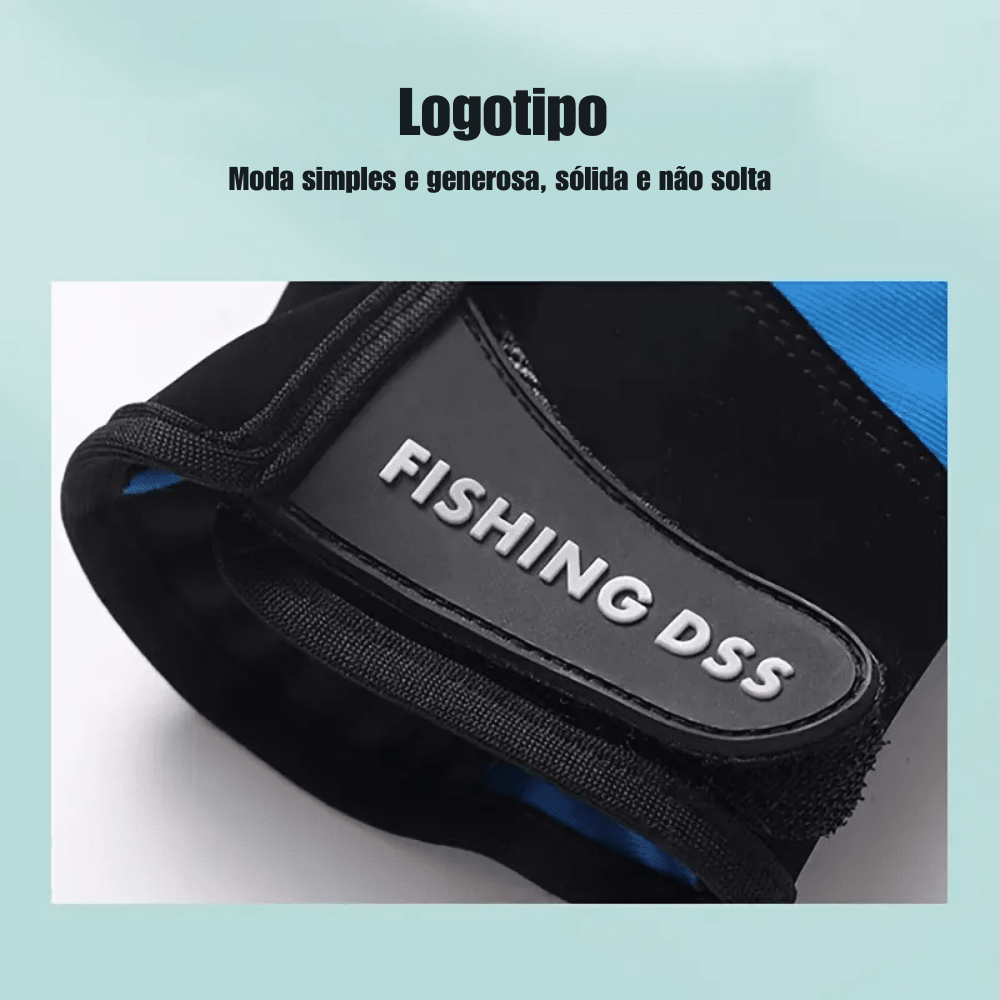 Luvas de Pesca Respirável Antiderrapante - FishingDDS [Vestuário - Acessórios - Luvas] 01 - Luvas de Pesca - SeaKnight Pescamping 