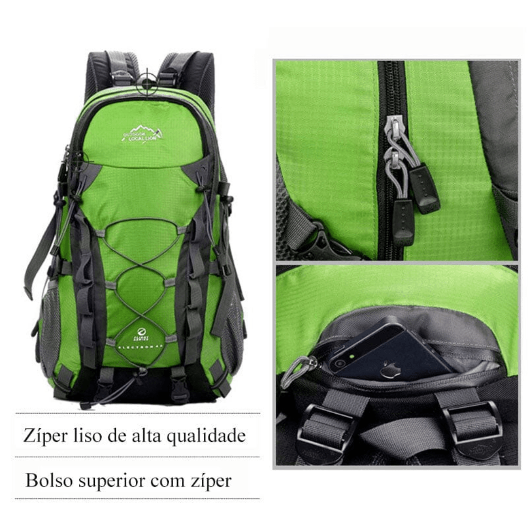 Mochila Hiking 40L - Explorer [Camping - Mochilas e Bags - Mochilas] 02 - Mochila Hiking 40L - Climb Pescamping 