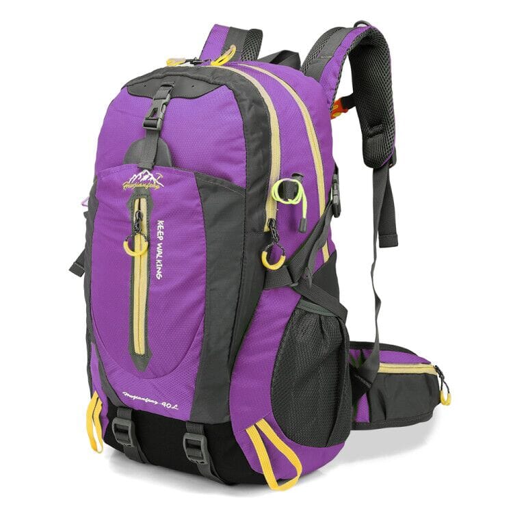 Mochila Impermeável 40L - Explorer [Camping - Mochilas e Bags - Mochilas] 03 - Mochila Impermeável 40L - Climb Pescamping Roxo United States 30 - 40L