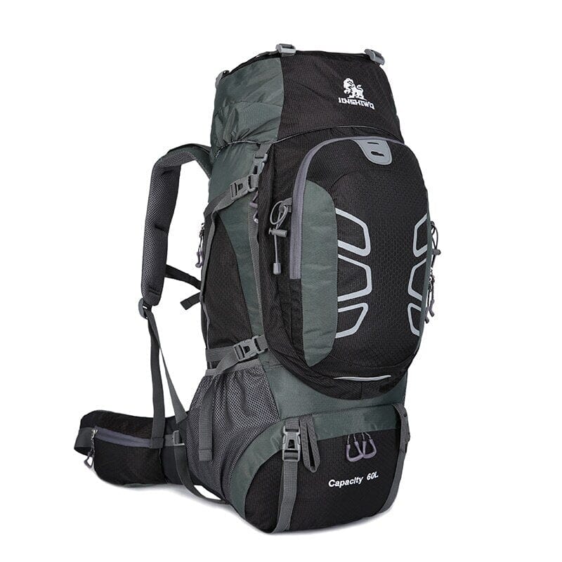 Mochila Impermeável 60L - Explorer [Camping - Mochilas e Bags - Mochilas] 01 - Mochila Impermeável 60L - Climb Pescamping Preto 