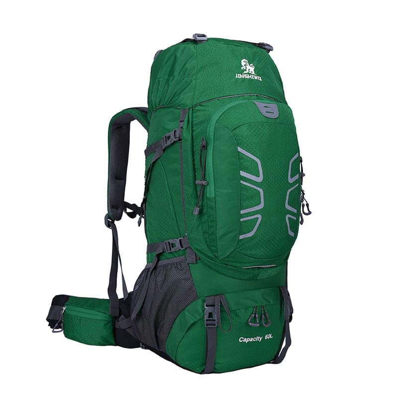 Mochila Impermeável 60L - Explorer [Camping - Mochilas e Bags - Mochilas] 01 - Mochila Impermeável 60L - Climb Pescamping Verde 