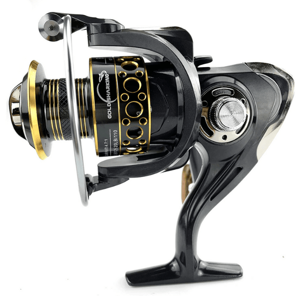 Molinete Ghotda Gold Sharking Série 2000-7000 pesca Pescamping 