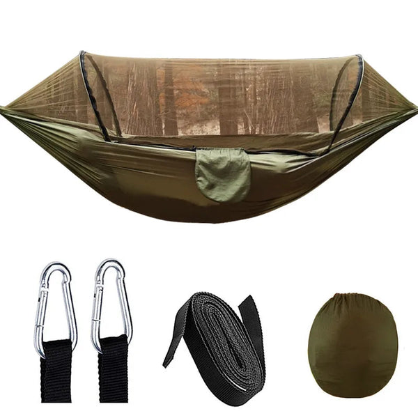 Rede Florest - Outdoor [Camping - Redes - Redes] 01 - Rede Florest - Outdoor Pescamping Verde Exército 