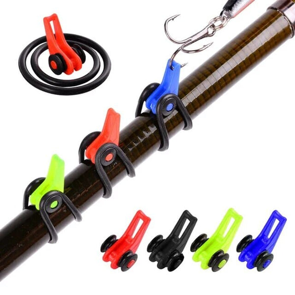 Suporte Com 10 Peças Em Ganchos Para Iscas e Anzóis [Pesca - Acessórios - Suporte] 03 - Suporte com 10 peças para Iscas e Anzóis Pescamping 