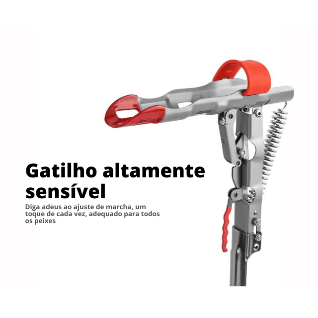 Suporte para Vara de Pesca Automático M1 [Pesca - Acessórios - Suporte] 05 - Suporte para Vara de Pesca Automático M1 Pescamping 