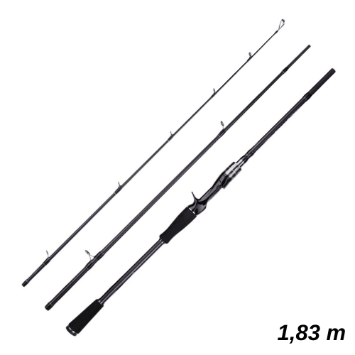 Vara de Pesca Para Carretilha em Carbono - Mifine Maximus [Pesca - Vara - Carretilha] 01 - Vara de Pesca Em Carbono Para Carretilha Mifine Maximus Pescamping 1.83 m 