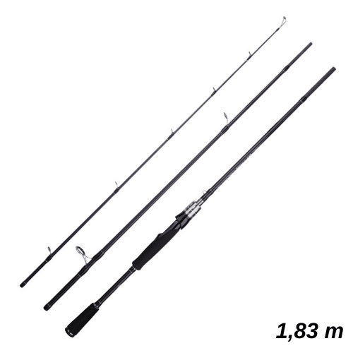 Vara de Pesca Para Molinete em Carbono - Mifine Maximus [Pesca - Vara - Carretilha] 01 - Vara de Pesca Em Carbono Para Molinete Mifine Maximus Pescamping 1.83 m 