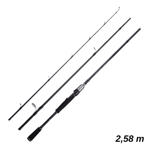 Vara de Pesca Para Molinete em Carbono - Mifine Maximus [Pesca - Vara - Carretilha] 01 - Vara de Pesca Em Carbono Para Molinete Mifine Maximus Pescamping 2.58 m 