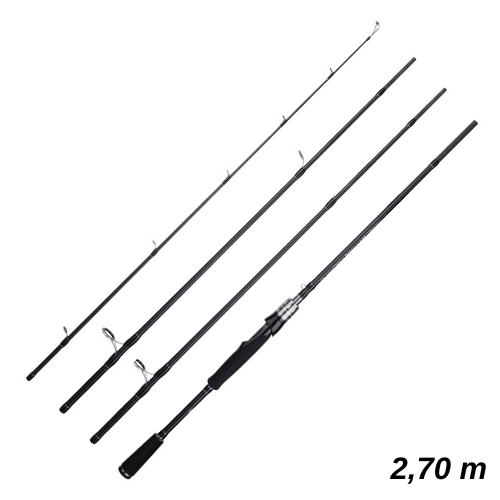 Vara de Pesca Para Molinete em Carbono - Mifine Maximus [Pesca - Vara - Carretilha] 01 - Vara de Pesca Em Carbono Para Molinete Mifine Maximus Pescamping 2.70 m 