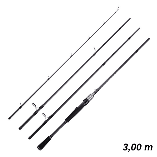 Vara de Pesca Para Molinete em Carbono - Mifine Maximus [Pesca - Vara - Carretilha] 01 - Vara de Pesca Em Carbono Para Molinete Mifine Maximus Pescamping 3.00 m 