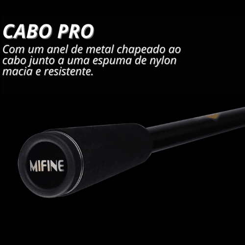 Vara de Pesca Para Molinete em Carbono - Mifine Maximus [Pesca - Vara - Carretilha] 01 - Vara de Pesca Em Carbono Para Molinete Mifine Maximus Pescamping 